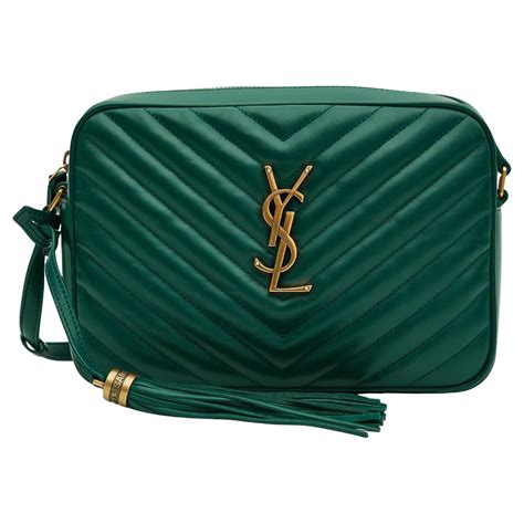 ysl lou camera bag green|ysl lou camera bag authentic.